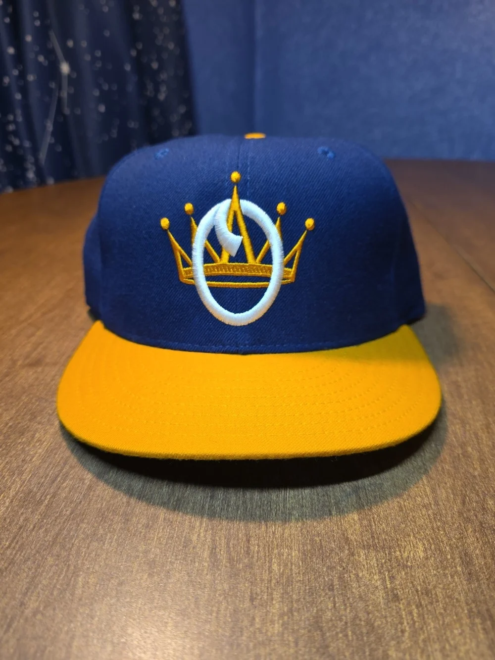 Vintage New Era 5950 1990s Omaha Royals Minor League 7 1/4 Fitted Wool Hat Cap
